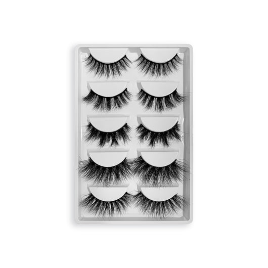 5-in-1 3D Luxury Mink Lashes - Nuban Beauty