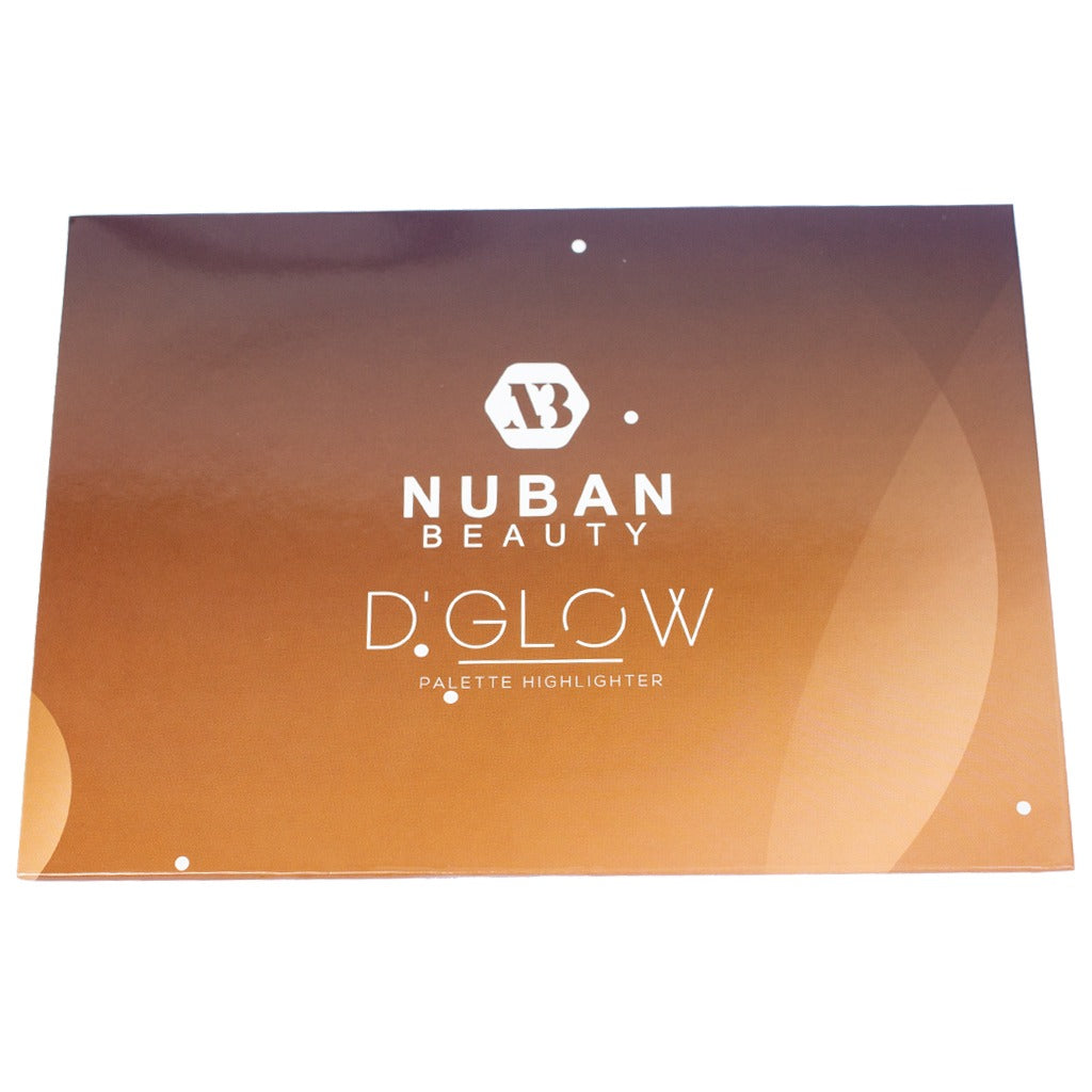 D'GLOW PALETTE HIGHLIGHTER - Nuban Beauty