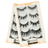 5-in-1 3D Luxury Mink Lashes - Nuban Beauty