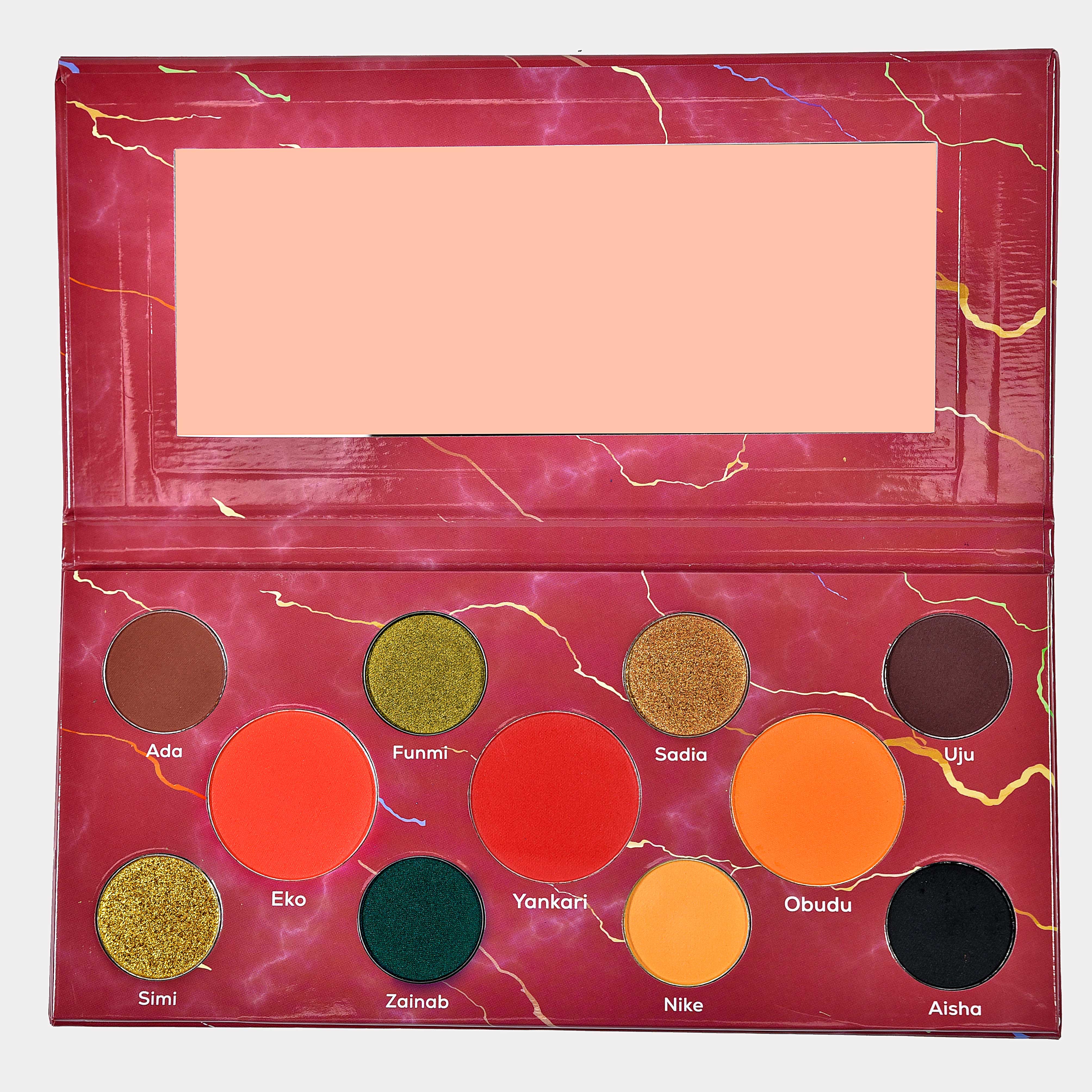 ULTRA Eyeshadow and Blush Palette - Nuban Beauty