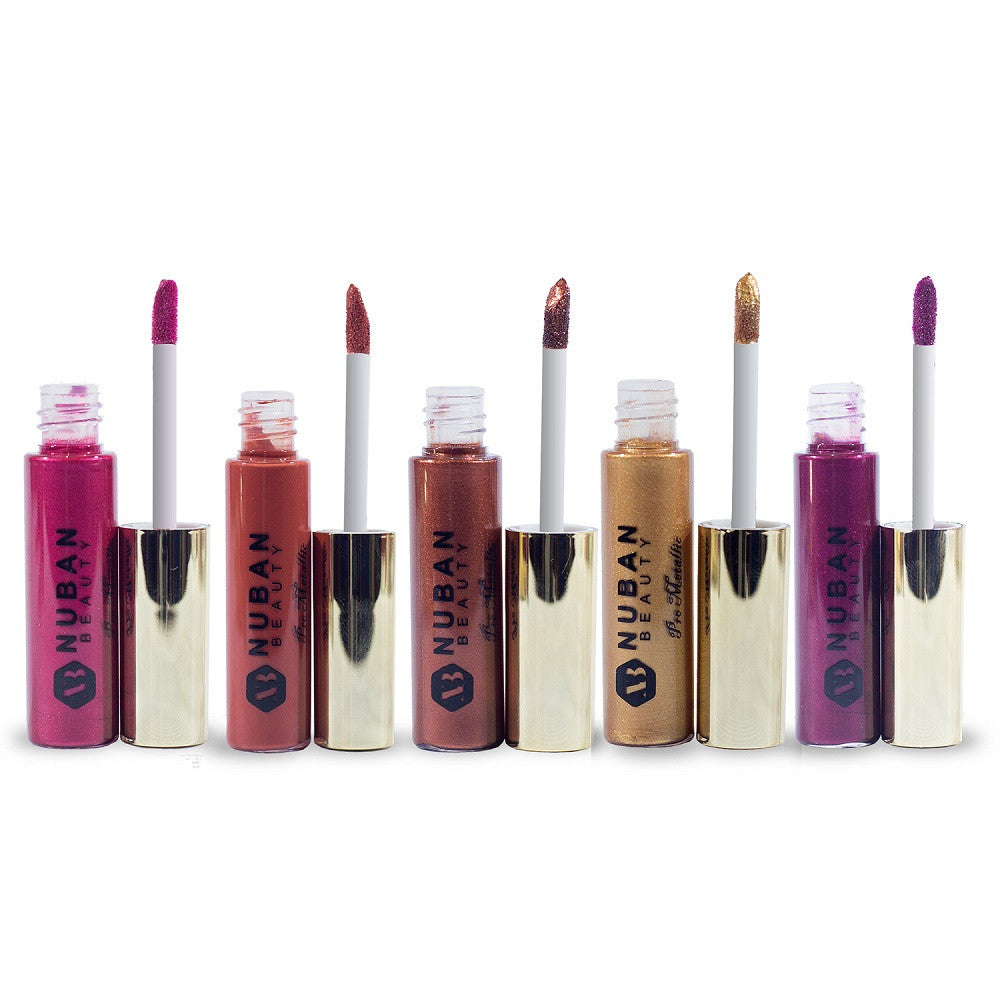 PRO METALLIC MINI LIPSTICK COLLECTION - Nuban Beauty