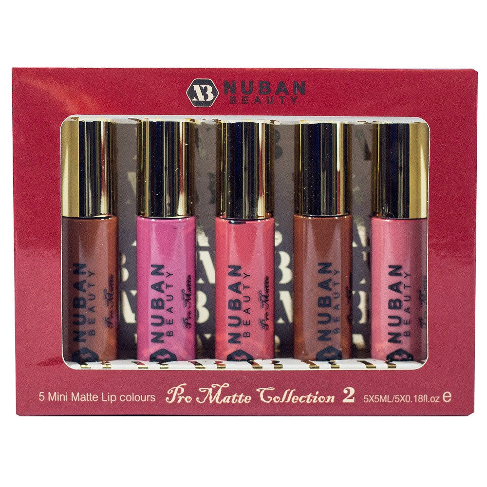 PRO MATTE 2 MINI LIPSTICK COLLECTION - Nuban Beauty