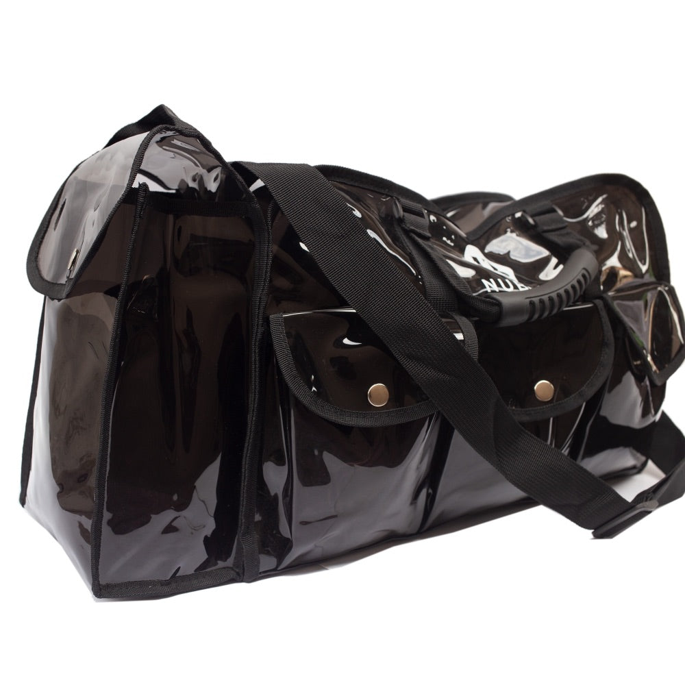SET MAKEUP BAG [DARK-VINYL] - Nuban Beauty